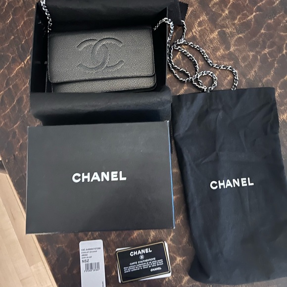 Chanel Wallwt on Chain 45004 Dark Silver - Picture 13 of 13